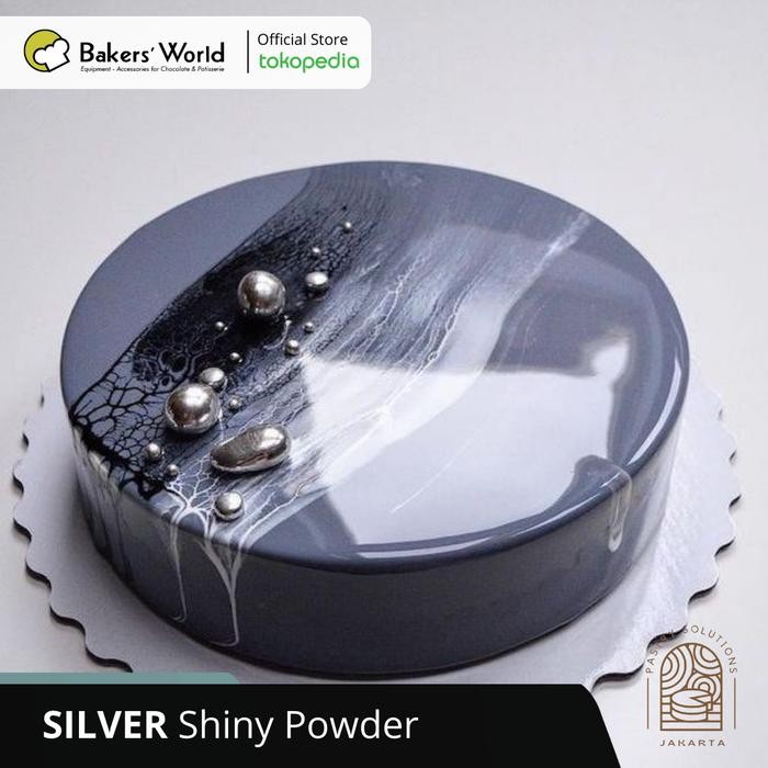 

Pewarna Makanan - Pastry Solution SHINY SILVER