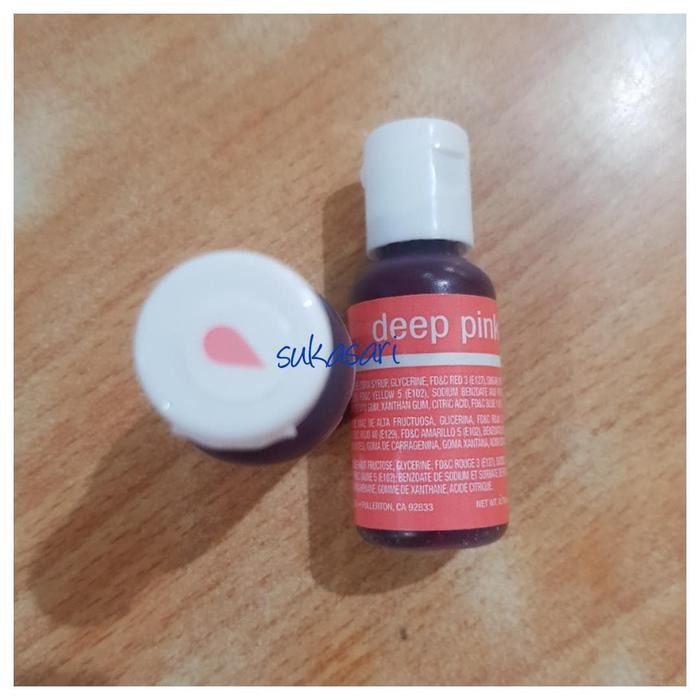 

Chefmaster 20Gr Deep pink / soft gel icing color pewarna