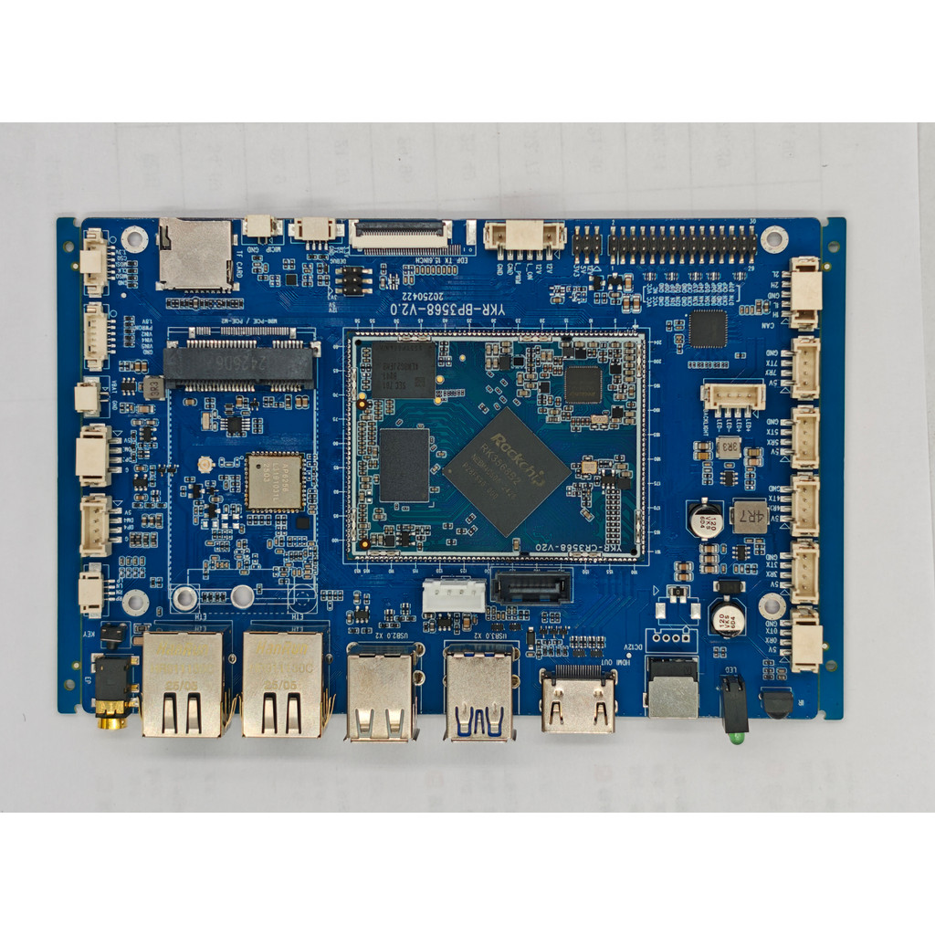 Android 12 RK3568 Embedded Mainboard Wifi BT EDP MIPI 2.0 GHz Android Motherboard For LCD Digital