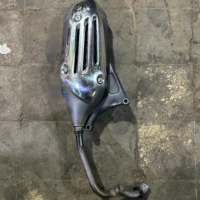 Knalpot Standar Vespa Iget Sprint #Gratisongkir