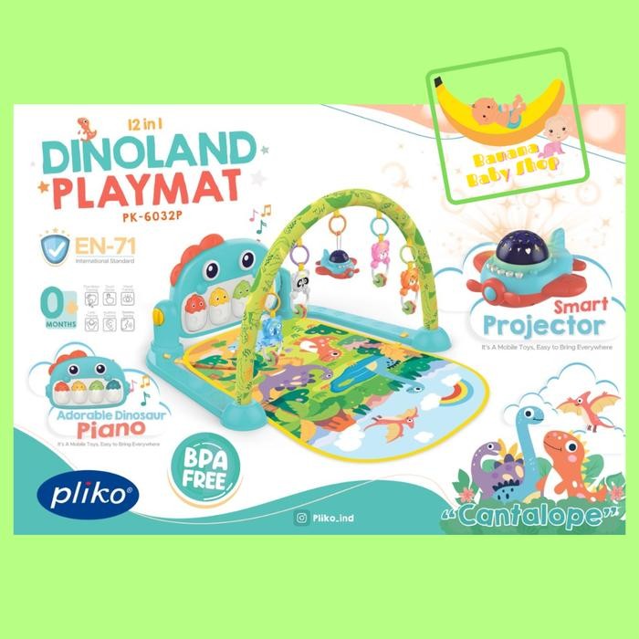 PLAYMAT BABY PLAY GYM WITH PIANO PLIKO 1203