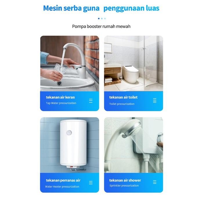 Pompa Pendorong 150 Watt Mesin Pompa Otomatis / Booster Air Pendorong Otomatis/Rumah Tangga Otomatis