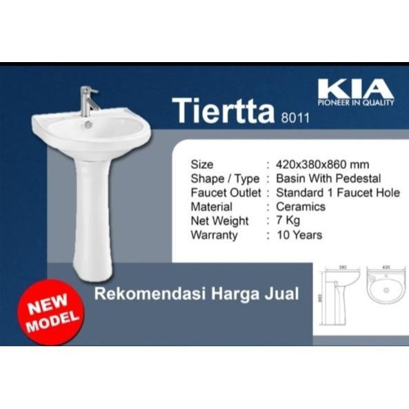 Washtafel Wastafel Wastafel Berdiri Tiertta Kia New Stok