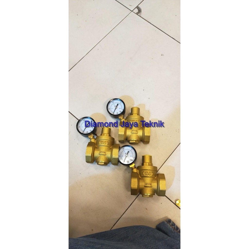 Prv 1" Inch Brass Kuningan Dn25 / Pressure Reducing Valve Drat Kuningan New Stok
