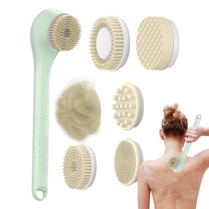 Electric Back Scrubber Massage Brush Back Cleaning Scrubber Back Cleaning Scrubber Waterproof Body C