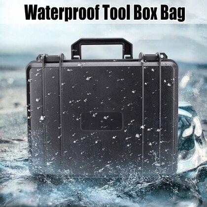 

TaffGUARD Kotak Perkakas Jinjing Portable Hard Carry Tool with Sponge 28cm - XM-28 - Black