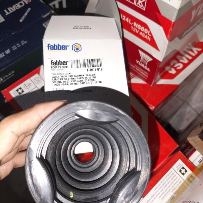 Karet boot cv joint roda depan dalam sirion heiker