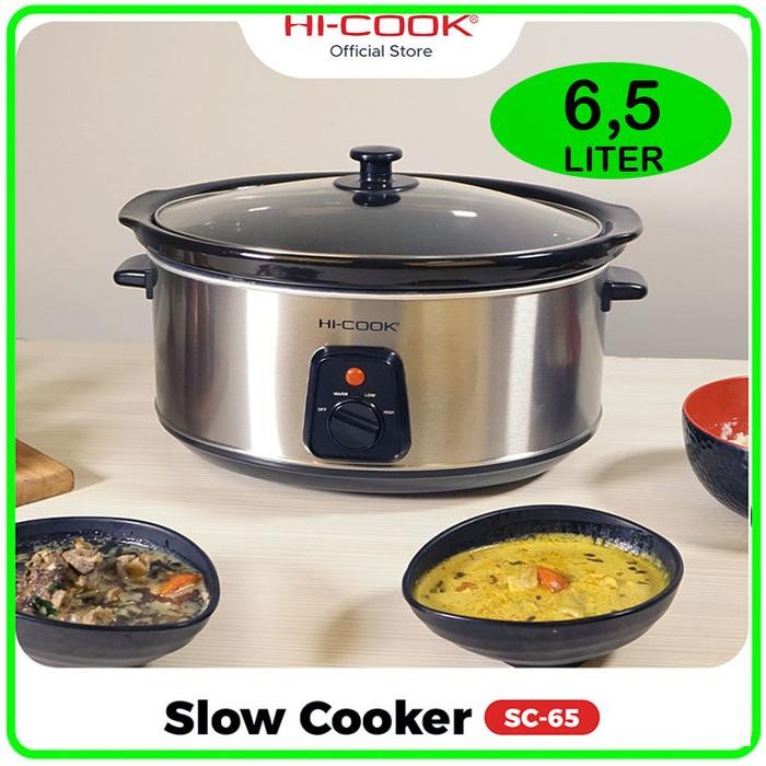 SLOW COOKER HI COOK SC-65 Slow Cooker/Slow Cooker Hi Cook 6,5 Liter