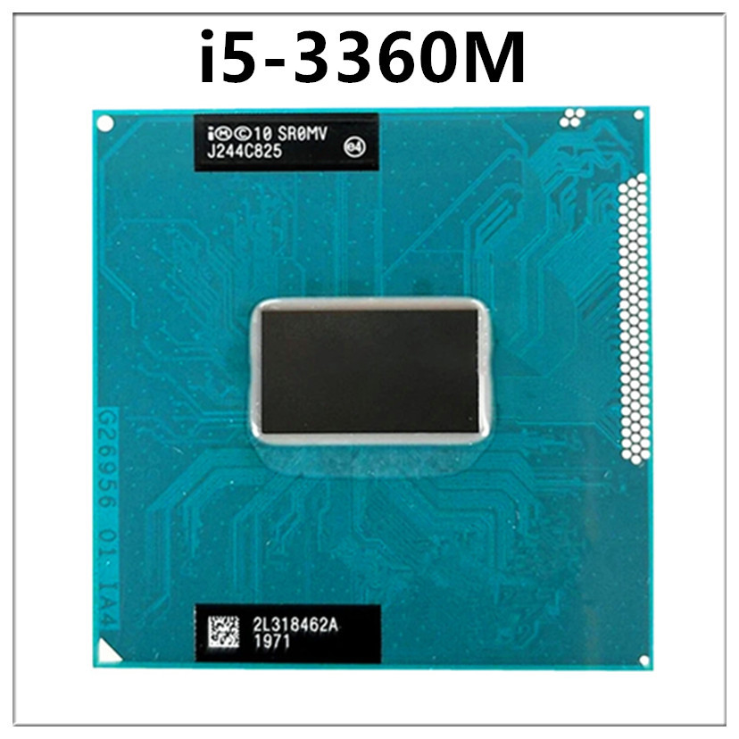 Core i5-3360M Processor SR0MV Dual-Core Quad-Thread Socket G2 / rPGA988B i5 3360M Laptop CPU 2.8GHz