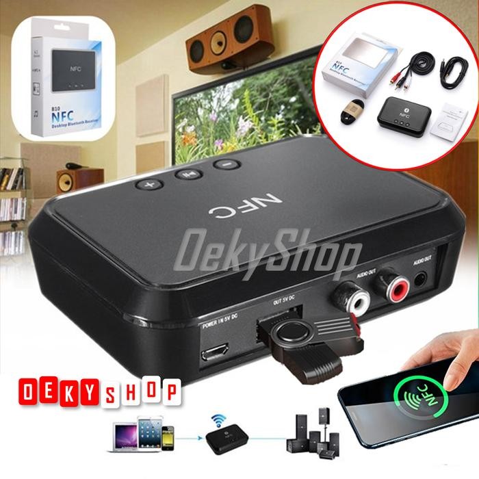 Stereo Audio Nfc Bluetooth Receiver 5.0