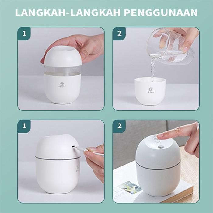 GM Bear Humidifier Diffuser 1201 Aroma Terapi Pelembab Udara