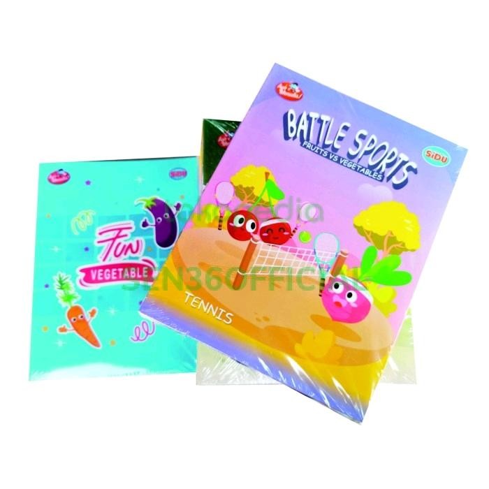 

Buku Tulis Sidu Isi 38Lbr (1Pak Isi 10Pcs)