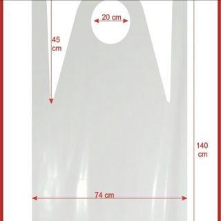 (Allthebest) Apron Plastik Tebal - Apron Disposable - Celemek Plastik - Apron MEDIS - PE Apron