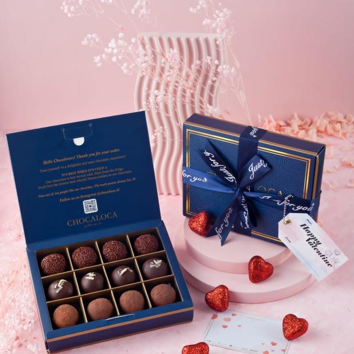 

Valentine Chocolate Hampers Chocoballs Bola Cokelat By Chocaloca
