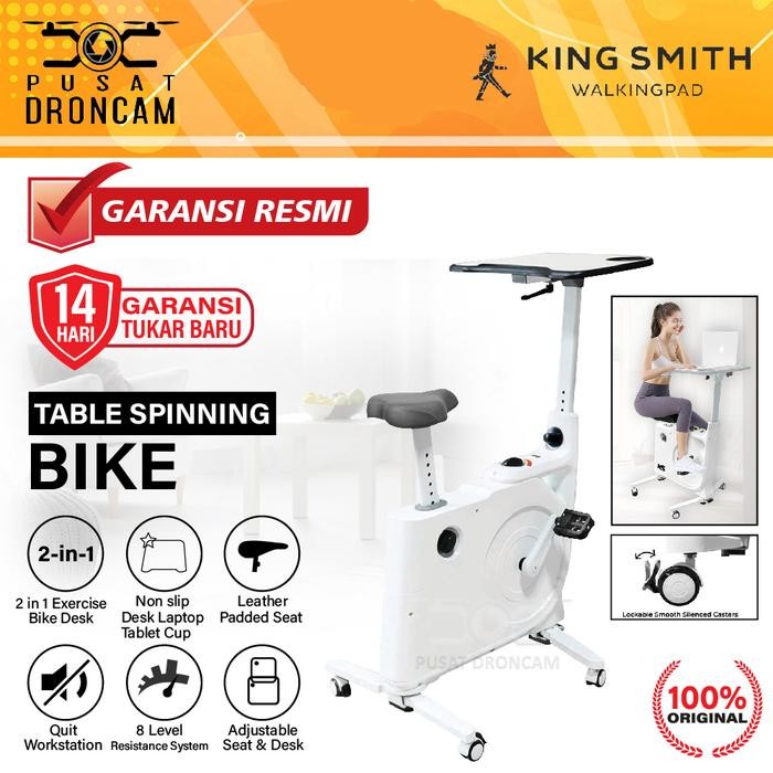 Ready Ks Spinning Bike Sepeda Statis Meja Multitasking With Table Terbaru
