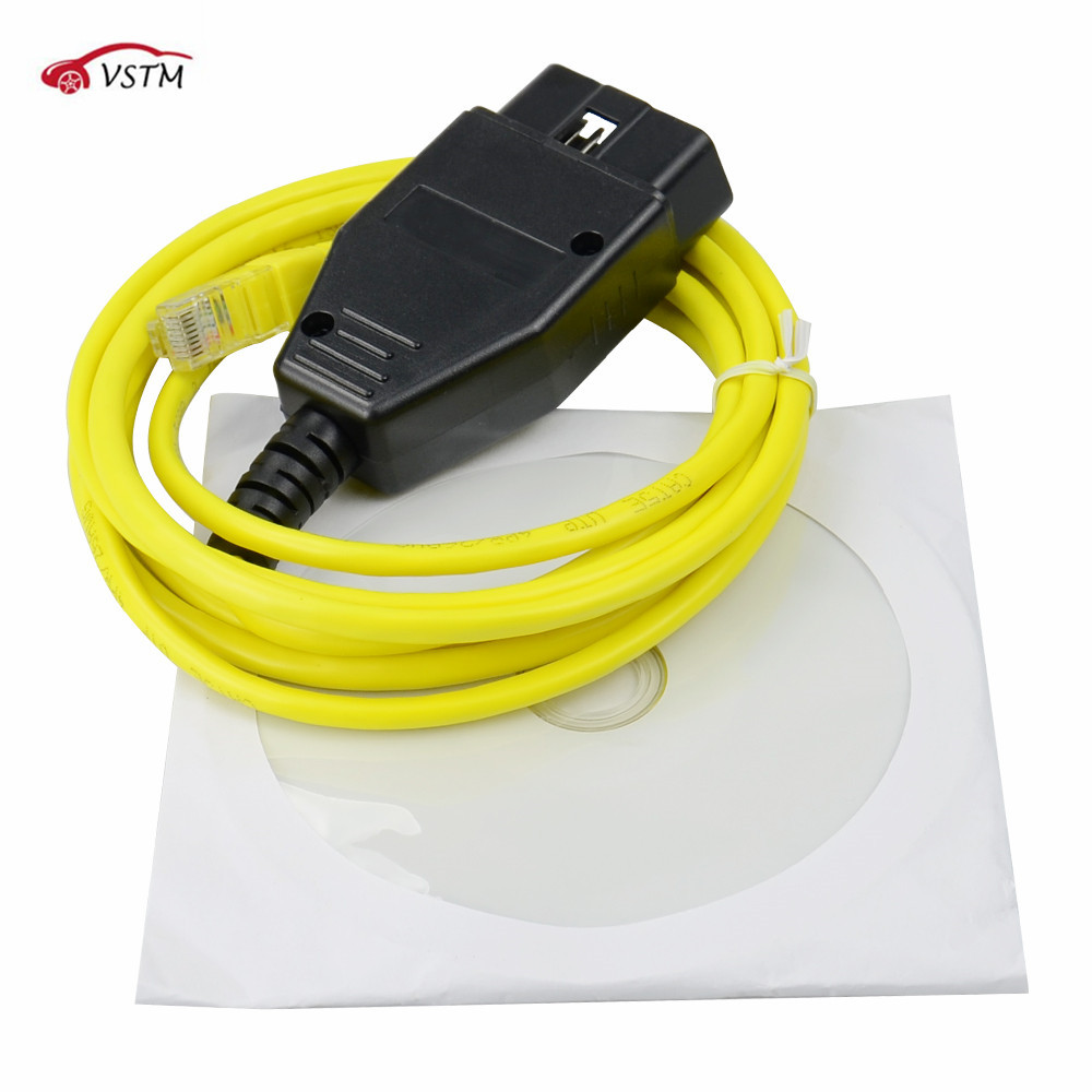 2023 Enet Cable For Bmw F-Series Icom Obd2 Coding Diagnostic Cable Ethernet To Data Obdii Coding