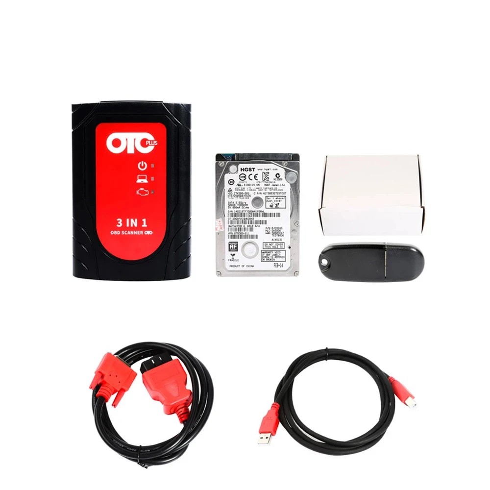 New Otc Plus 3 In 1 Diagnostic Tool Techstream V18.00.008 Otc Scanner For Nissan / Toyota /Vo
