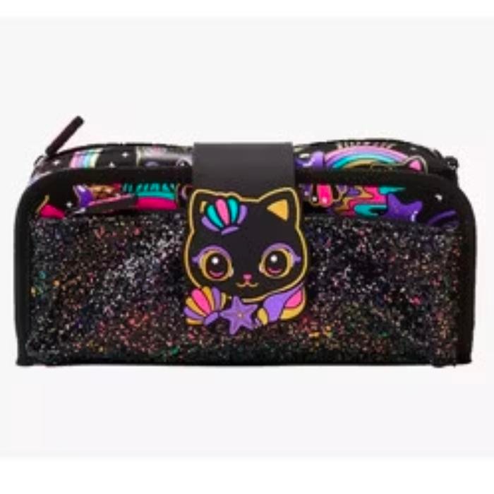 

SMIGGLE BLACK CAT UTILITY PENCIL CASE/ KOTAK PENCIL BLACK CAT/ KADO