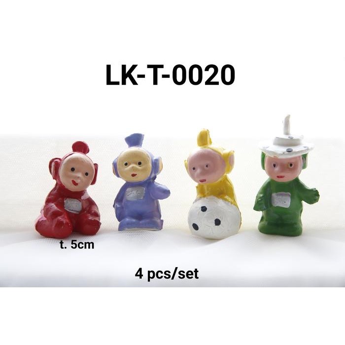 LK-T-0020 Topper mainan KARAKTER lokal Teletubbies sekolah