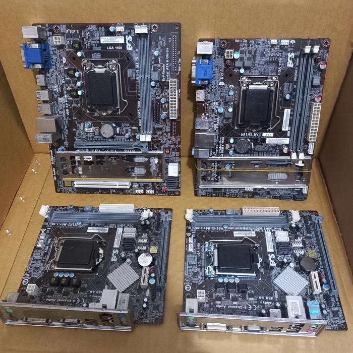 Jual Paketan Core i5 Gen 4 - Mobo Ecs H81 Ddr3 Onboard - Lga 1150 Garansi