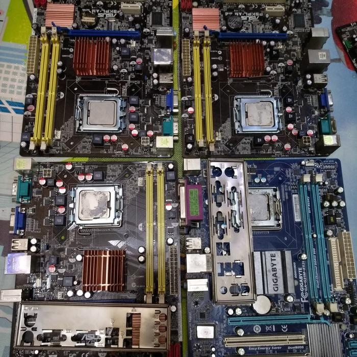 Jual Paketan Mobo G41 + Q9550 + Ram DDR3 4Gb + Vga 1Gb + Fan