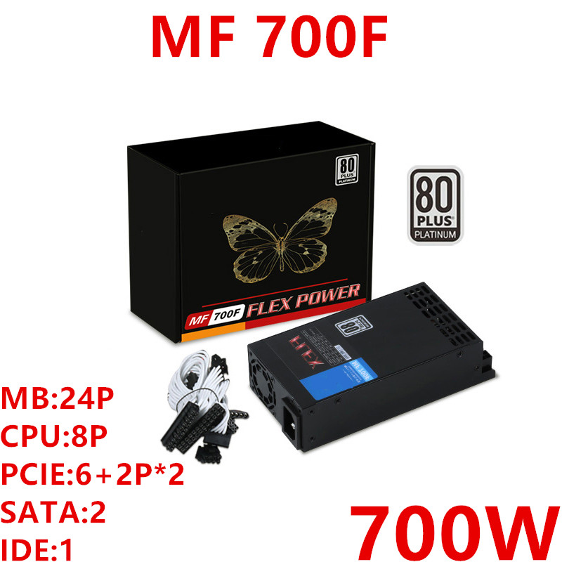 New Original PSU For Dianjipa 80plus Platinum ITX FLEX POS Small 1U K39 K17 K30 S3 G5 Rated 700W