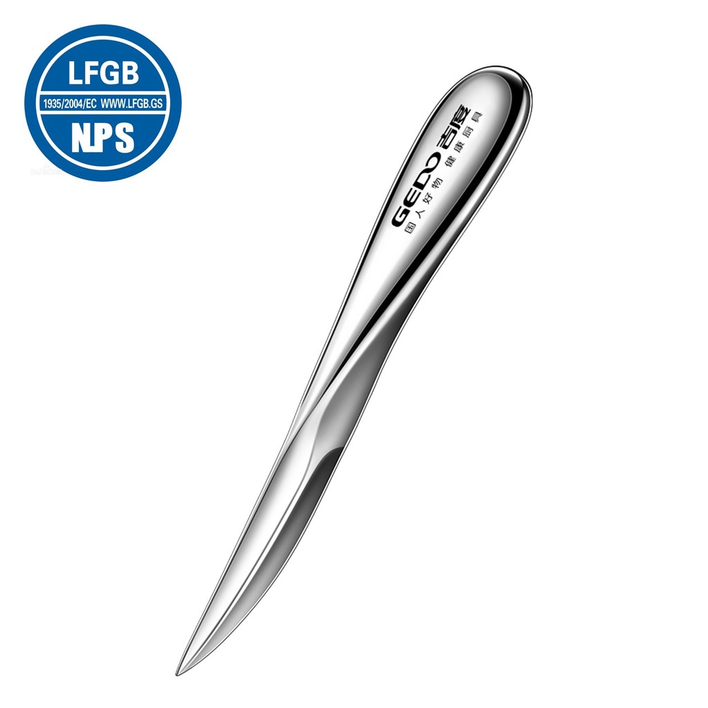 Patent Design 420 Stainless Steel Oyster Knife Ultra Thick Shellfish Shell Opener Uncut Blade