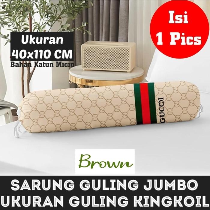 Sarung Guling Jumbo Ukuran 40x110 CM Bahan Bagus Katun Micro Motif