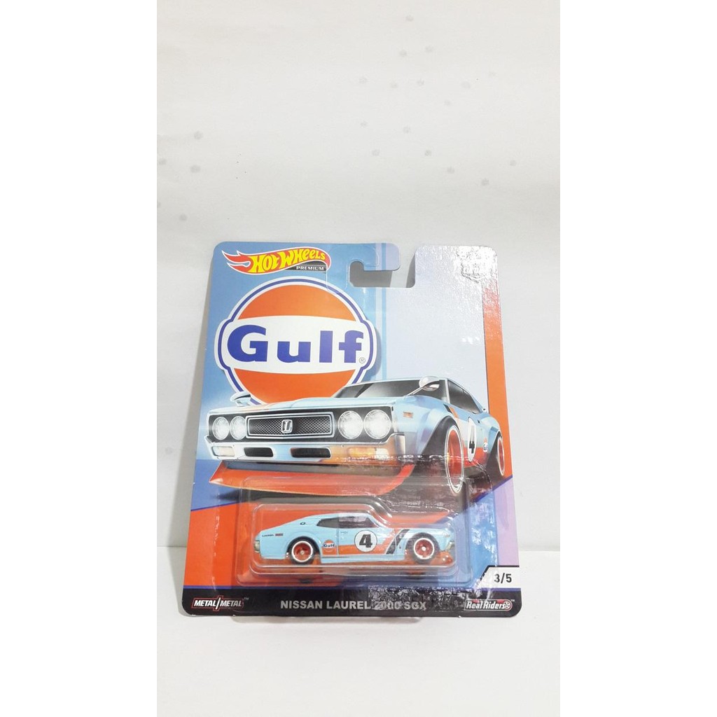 Hotwheels hot premium gulf nissan laurel 2000 sgx