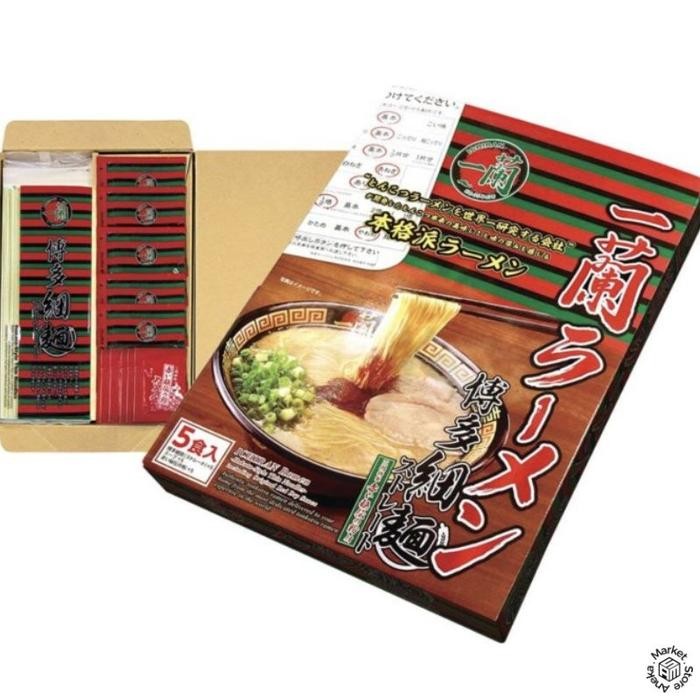 

Ichiran Ramen Pork Jepang isi 5