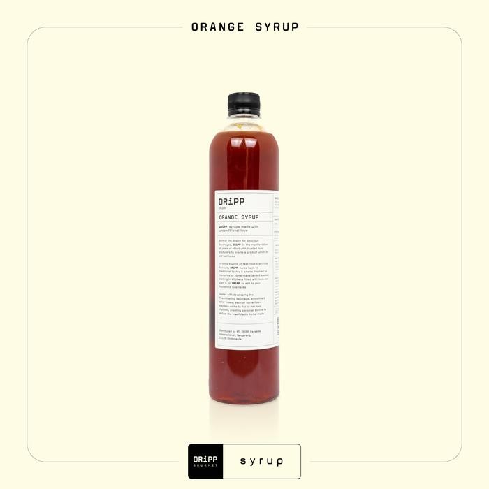 

DRiPP Orange Syrup - Sirup Rasa Jeruk Untuk Kafe/Bisnis/Rumahan