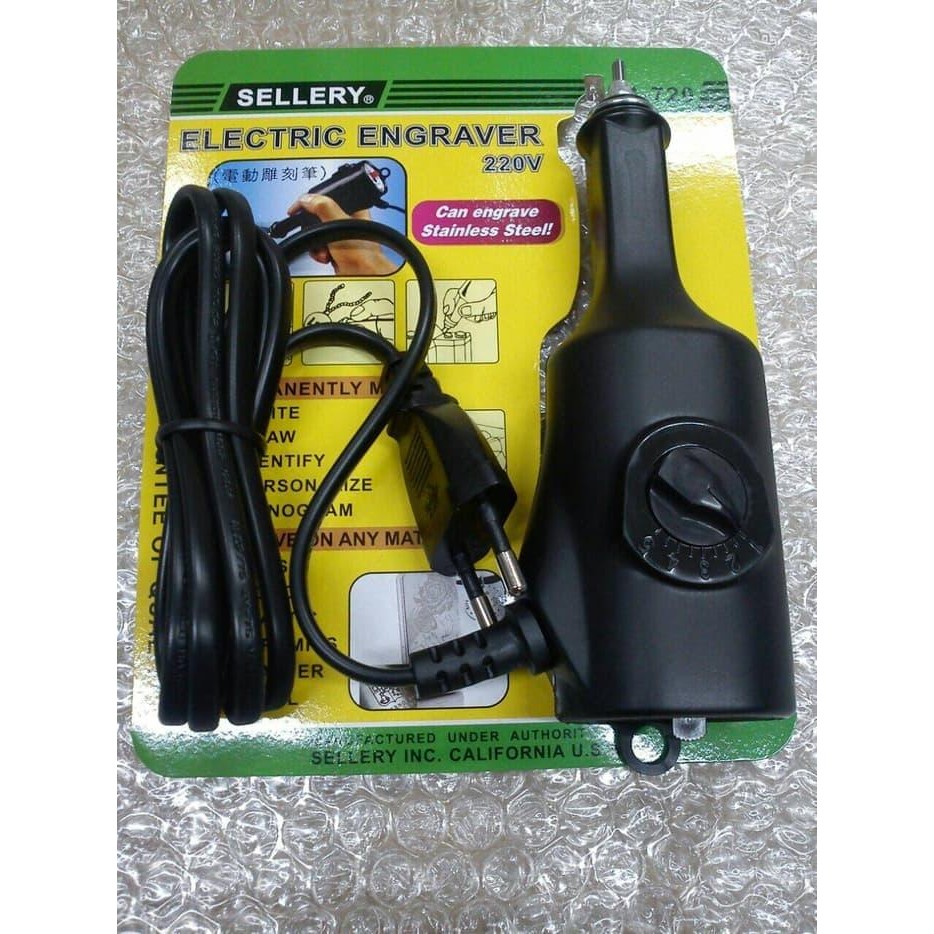 

Electric Engraver Alat Ukir Grafir Gravir Stainless Steel Ss Besi 220V