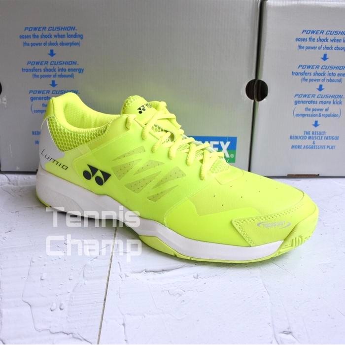 Sepatu Tenis Yonex Lumio 3 Lime Yellow/ Tennis Shoe Yonex Original