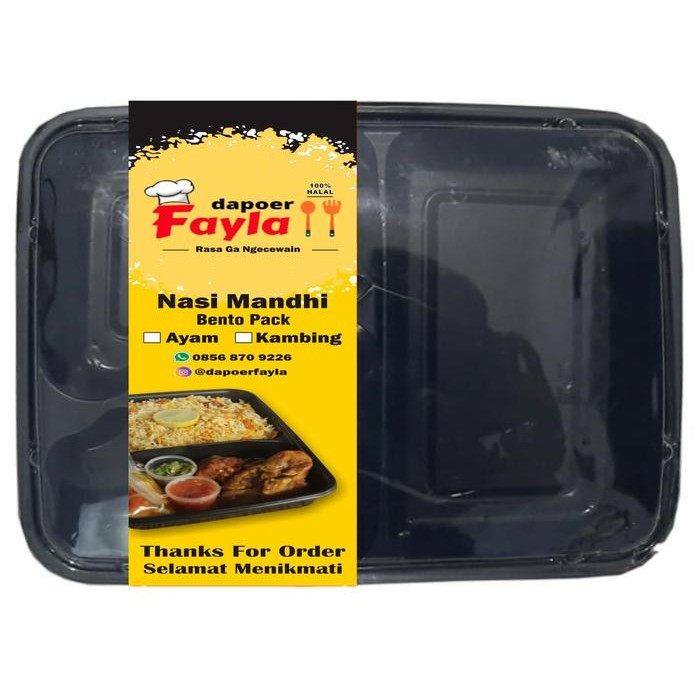 Paperbelt / Sleeve Bento / Pita Label Cetakan Bento Box