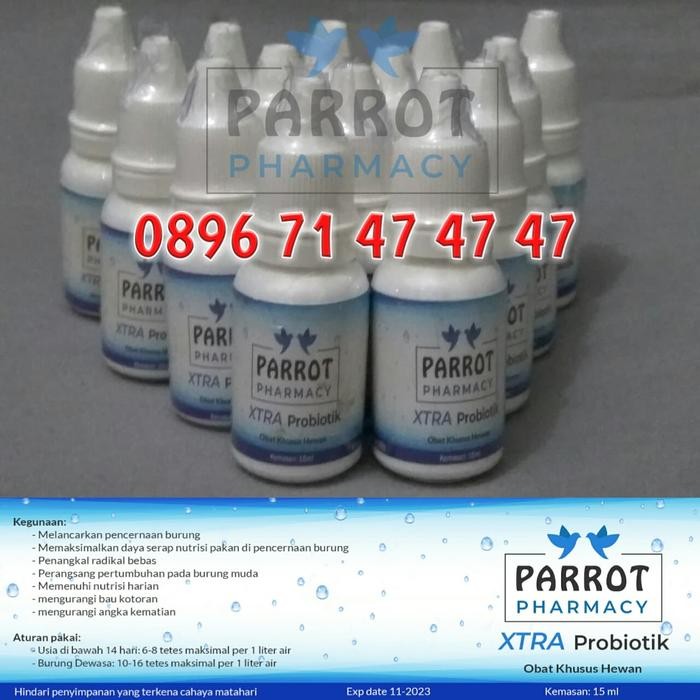 Parrot Pharmacy X-TRA Probiotik