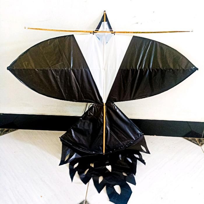 (Allthebest) Layangan Gapangan Manukan 80Cm Bonus Sendaren Dijamin Terbang