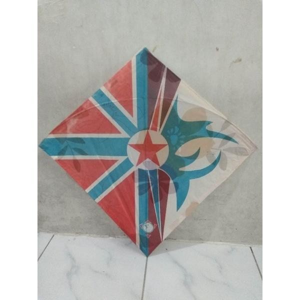 (Allthebest) Layangan Gambar Besar Big Size 60 Layang Layang Layangan Hias Layangan Koang Koang