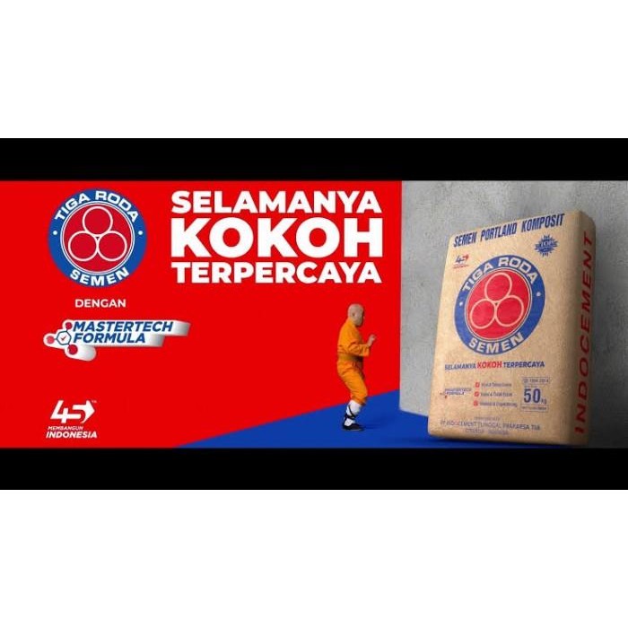 (Allthebest) Semen 3 roda @40kg TIGA RODA
