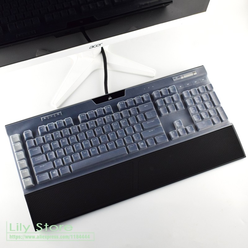 Keyboard Protector Skin Film Office Desktop For Corsair K95 Rgb Platinum Mechanical Gaming Keyboard 