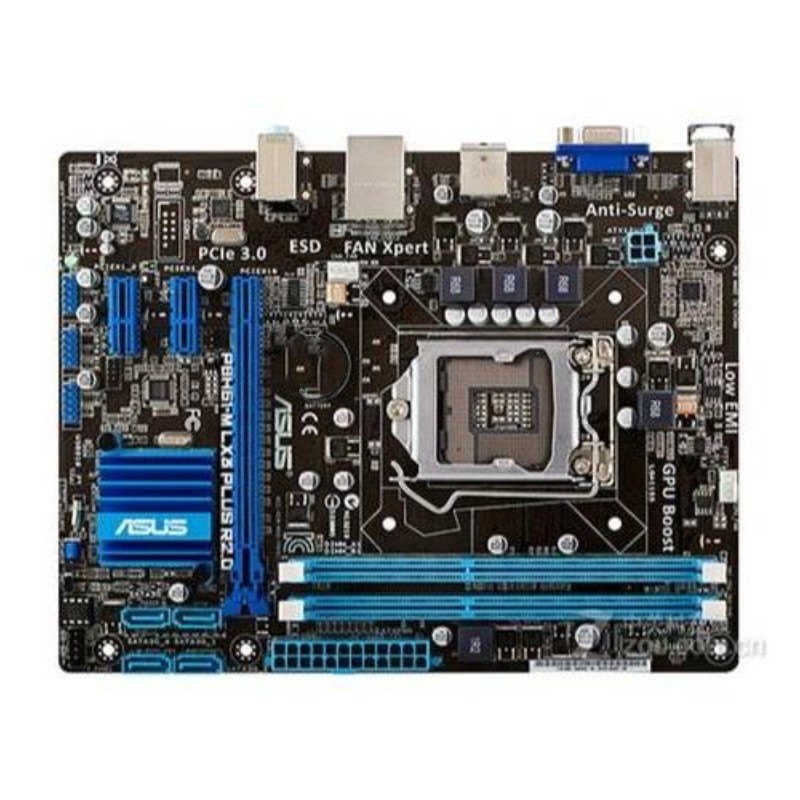 P8H61-M LX3 PLUS R2.0 P8H61-MLX3 Desktop Motherboard H61 Soquete LGA 1155 i DDR3 uATX  Mainboard