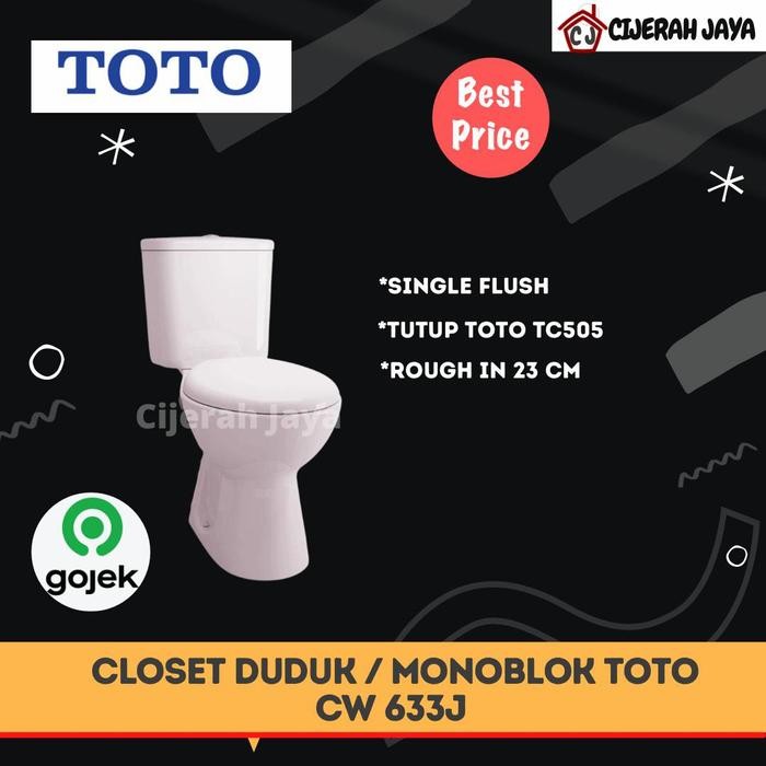 Ready.. Closet Duduk / Monoblok Toto Cw 633 J