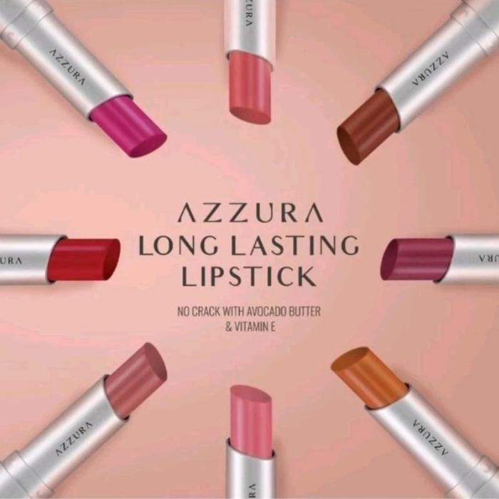 AZZURA LONG LASTING LIPSTIK LIPSTIK TAHAN LAMA ORIGINAL