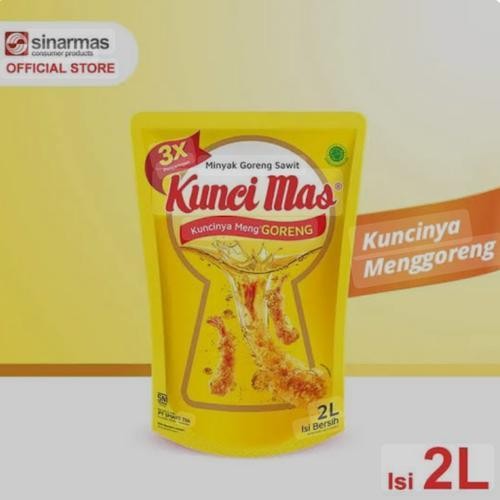 

TERMURAH Minyak Goreng Kunci Mas 2 Liter READY STOCK