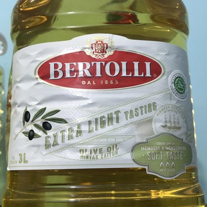 

TERLARIS Minyak bertolli extra light 3liter / olive oil READY STOCK