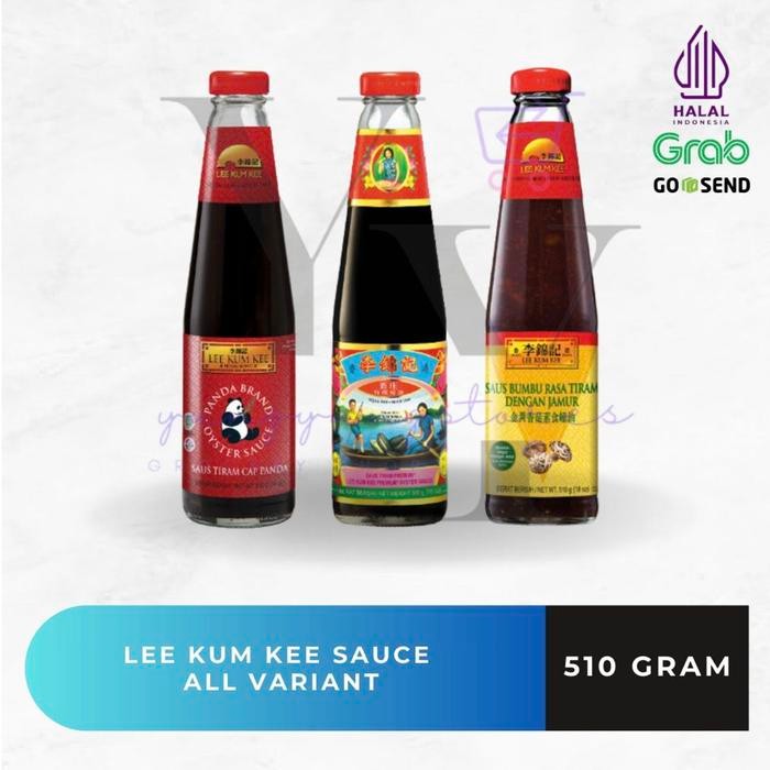 

ASLI Saus Tiram Cap Panda / Kum Kee LKK Oyster Sauce Premium / Kum Chun / Jamur Vegetarian 510 gram