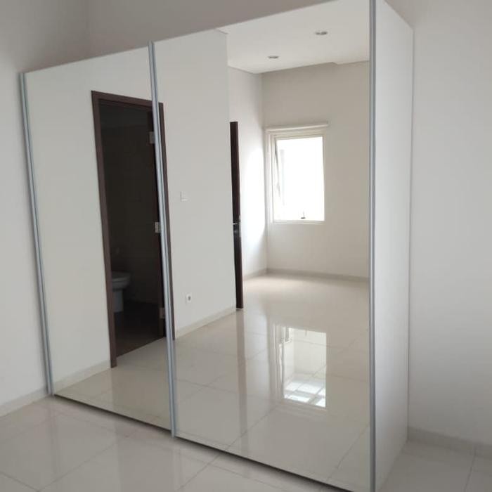 Lemari Pakaian Full Cern Rel Gantung 2 Pintu/Rel Gantung/Lemari Duco/ Nota Invoice