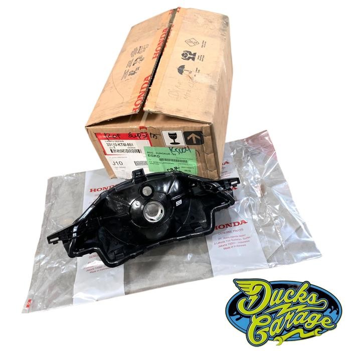 33110-Ktm-851 Reflektor Lampu Depan Honda Supra X 125 Lama Old Batman Original