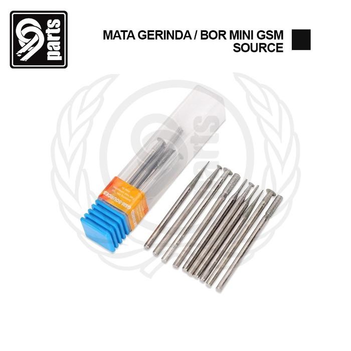 Mata Gerinda / Bor Mini Sett GSM Isi 10pcs Grinder Polish Pen GSM
