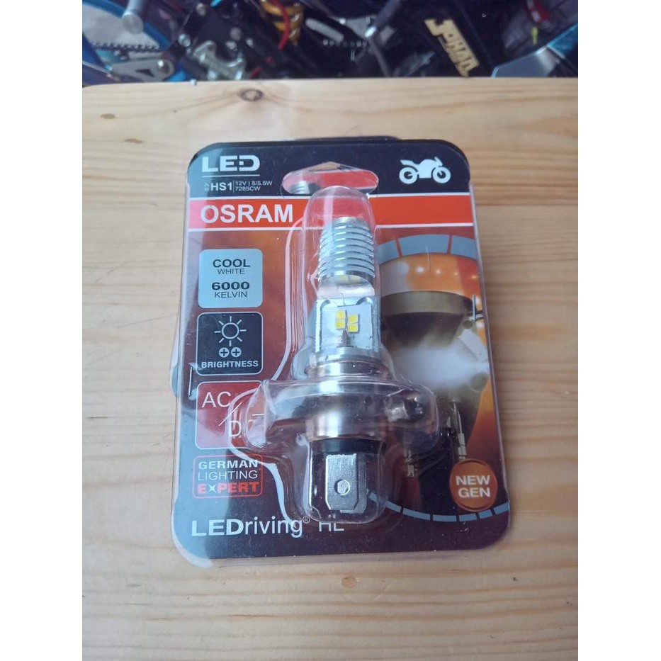 Hlam Lampu Depan Led Osram Hs1 Scoopy Vixion Ninja Rr Z250Sl Ac Dc
