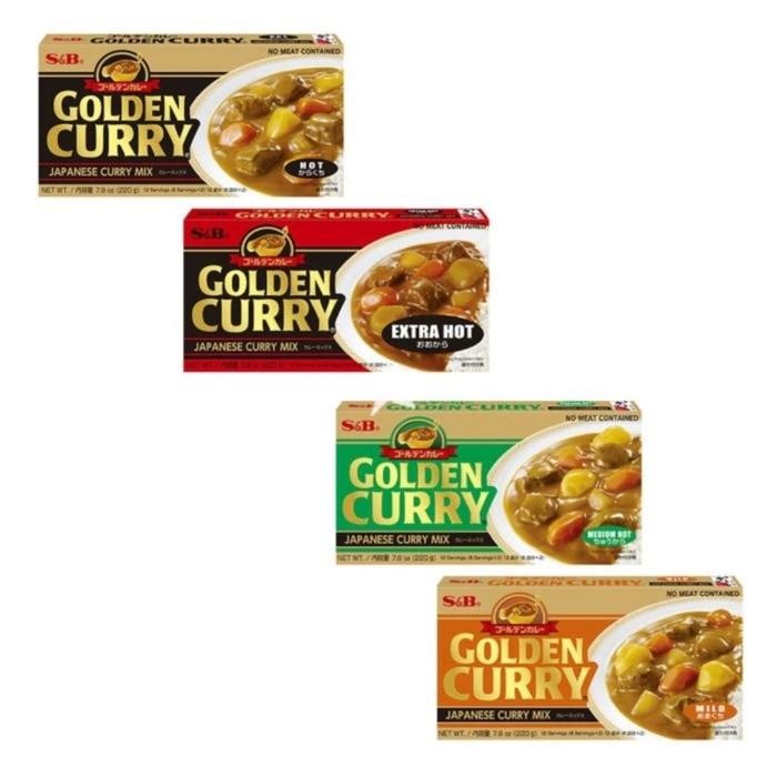 

PAGAMART S&B GOLDEN CURRY JAPANESE CURRY MIX SAUS KARI JEPANG 92GR